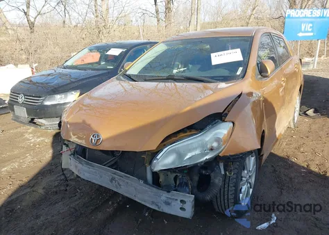 2009 Toyota Matrix из США, поврежденный, VIN 2T1KU40EX9C008321